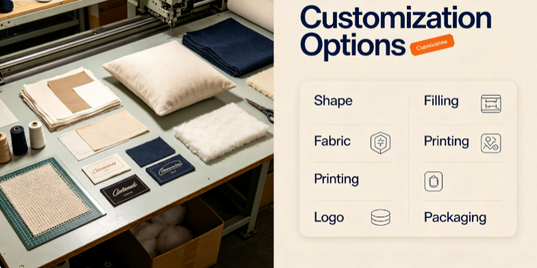 oem odm custom cushion project maxzopo